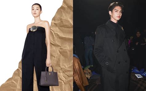 modello coreano burberry|Here Are The Asian Stars Who Attended Burberry's Fall 2023 Show.